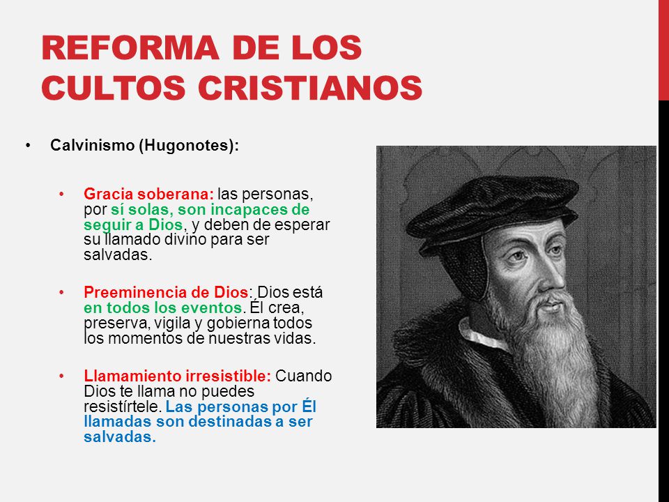 Reforma de los Cultos Cristianos
