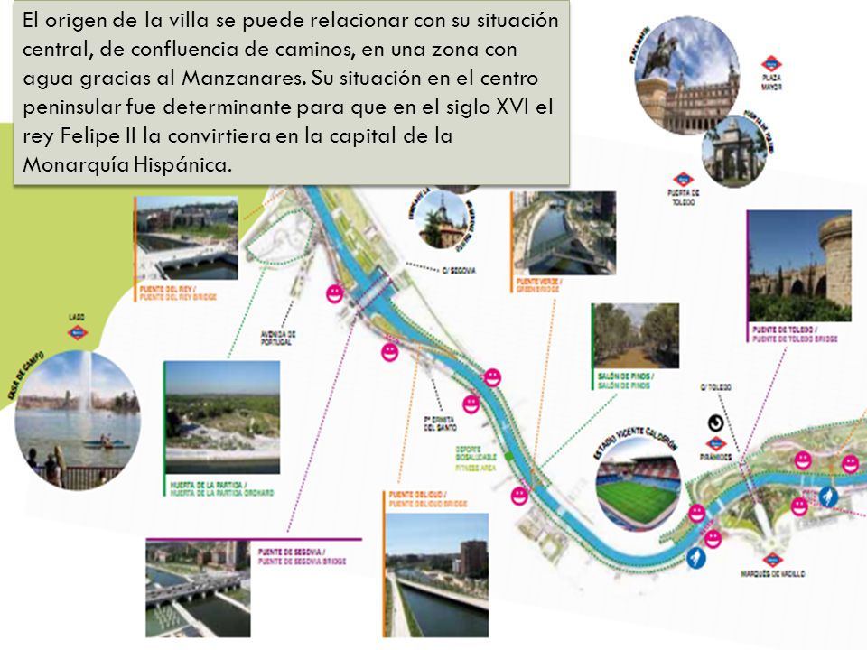 El origen de la villa se puede relacionar con su situación central, de confluencia de caminos, en una zona con agua gracias al Manzanares.