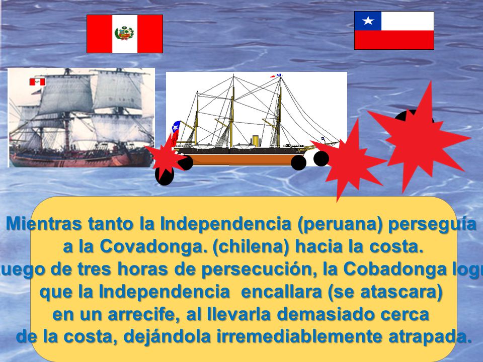 Mientras tanto la Independencia (peruana) perseguía