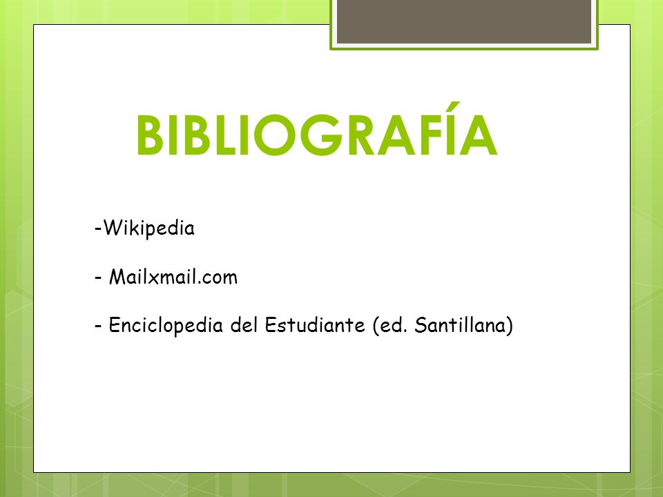 BIBLIOGRAFÍA -Wikipedia - Mailxmail.com