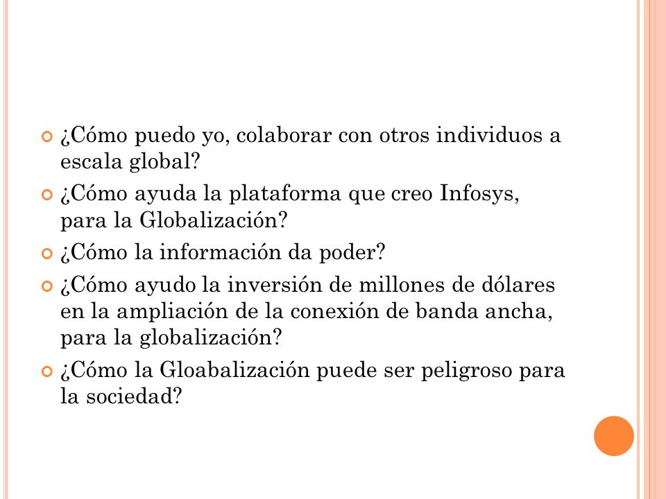 ¿Cómo puedo yo, colaborar con otros individuos a escala global