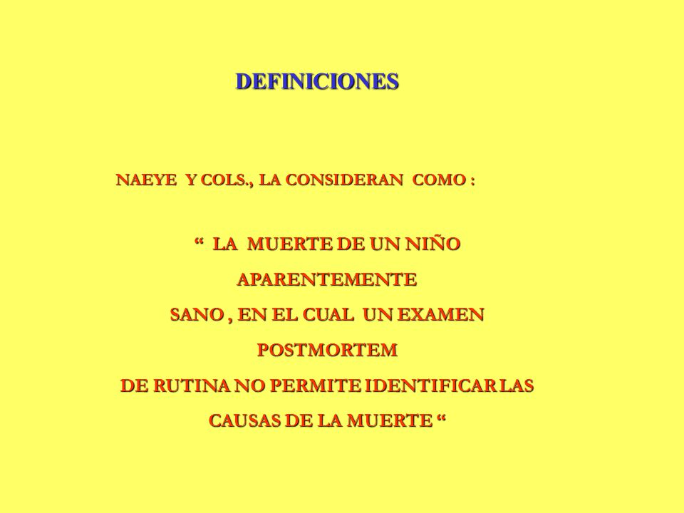 SANO , EN EL CUAL UN EXAMEN DE RUTINA NO PERMITE IDENTIFICAR LAS