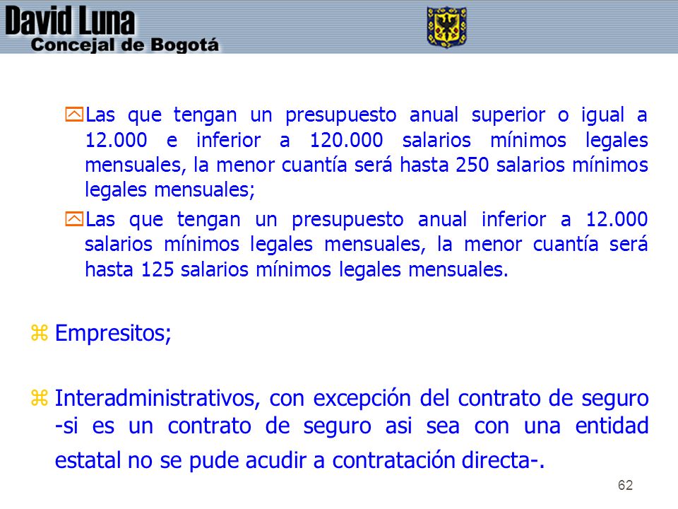 Las que tengan un presupuesto anual superior o igual a 12