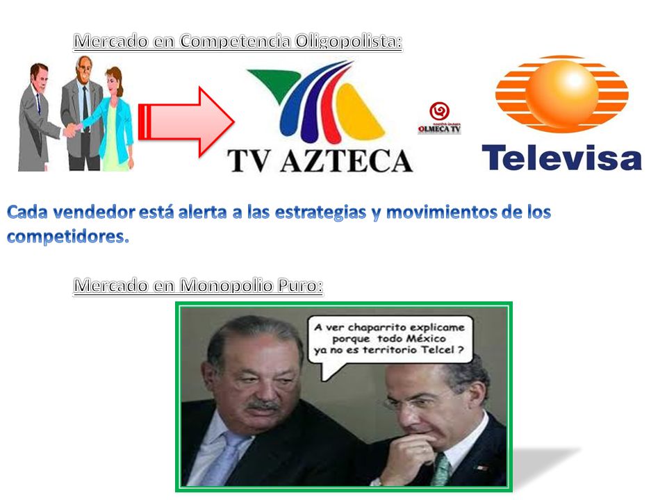 Mercado en Competencia Oligopolista: