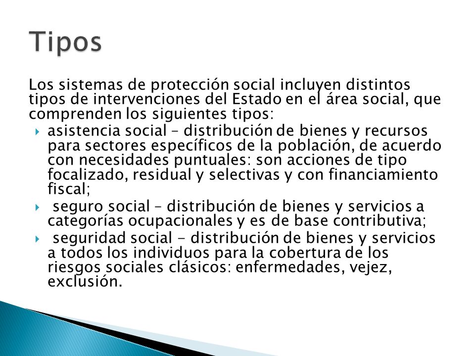 Tipos