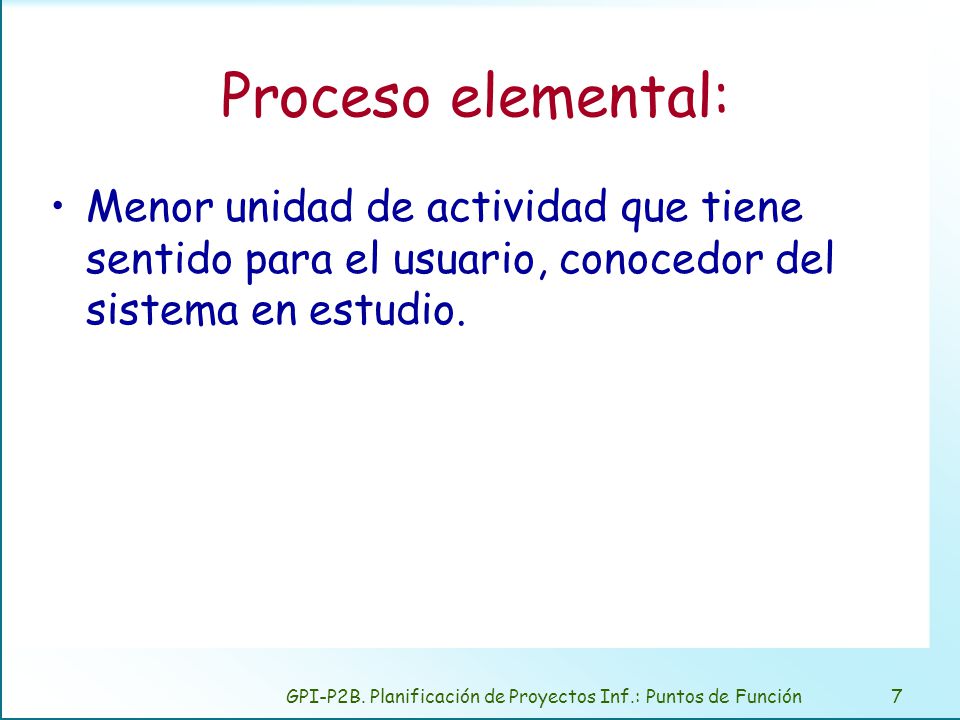 Datos e informaciones de control:
