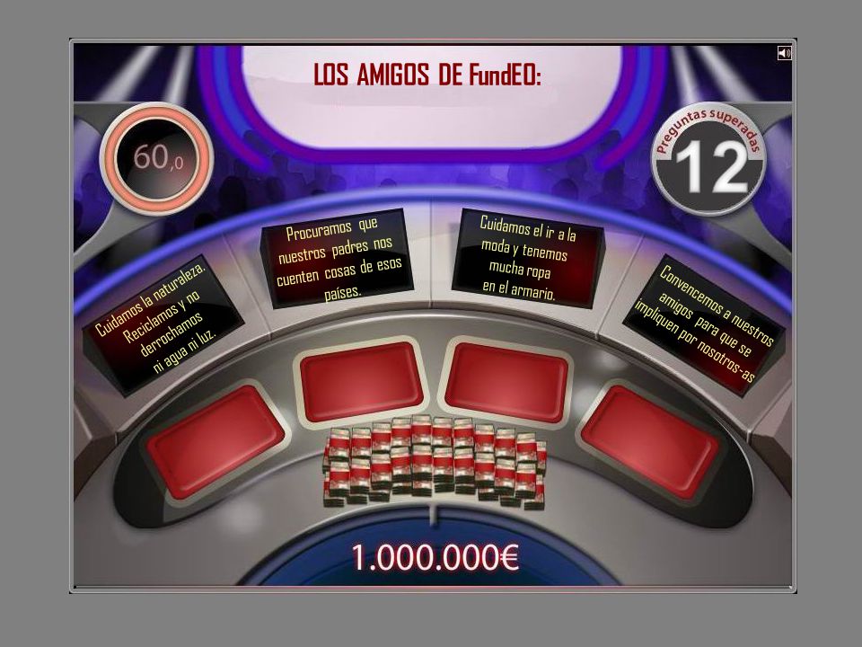 LOS AMIGOS DE FundEO: 12. Procuramos que nuestros padres nos cuenten cosas de esos países. Cuidamos el ir a la.