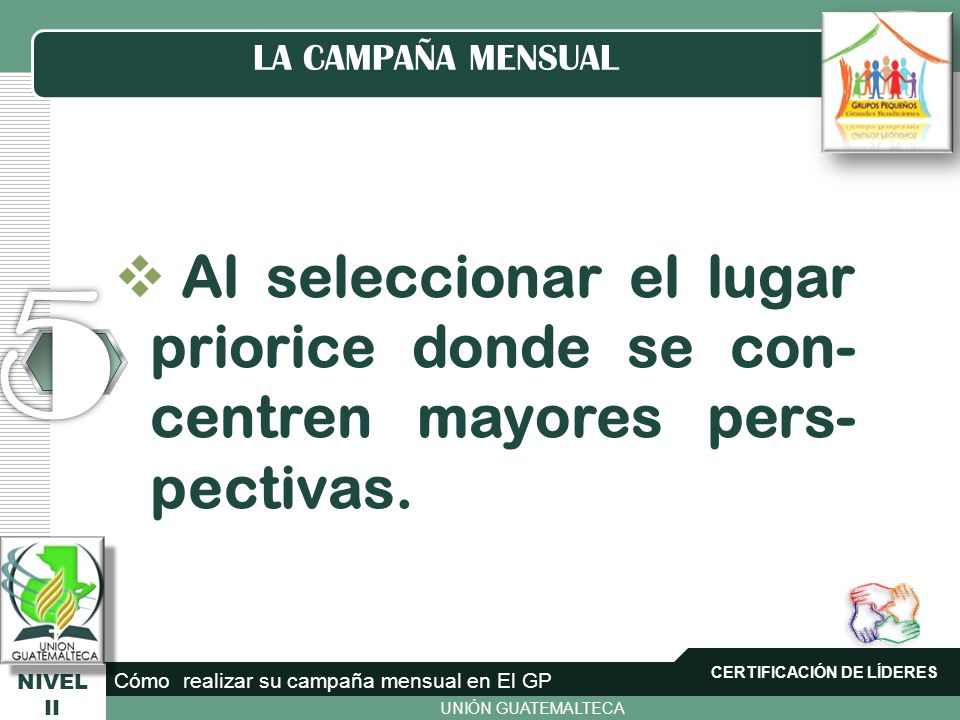 CERTIFICACIÓN DE LÍDERES