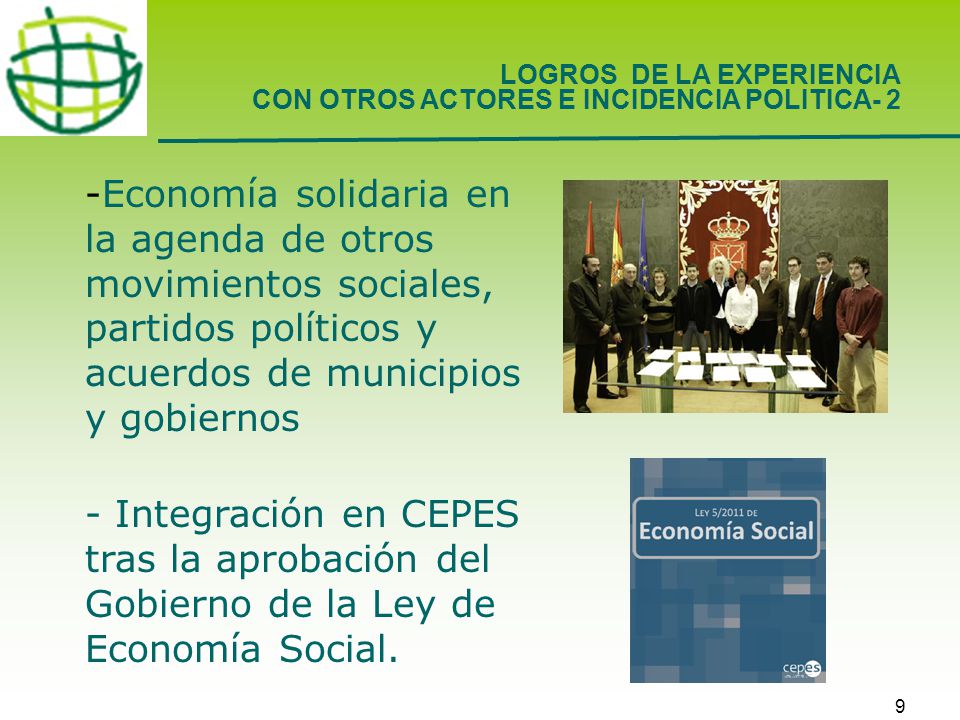 LOGROS DE LA EXPERIENCIA CON OTROS ACTORES E INCIDENCIA POLITICA- 2