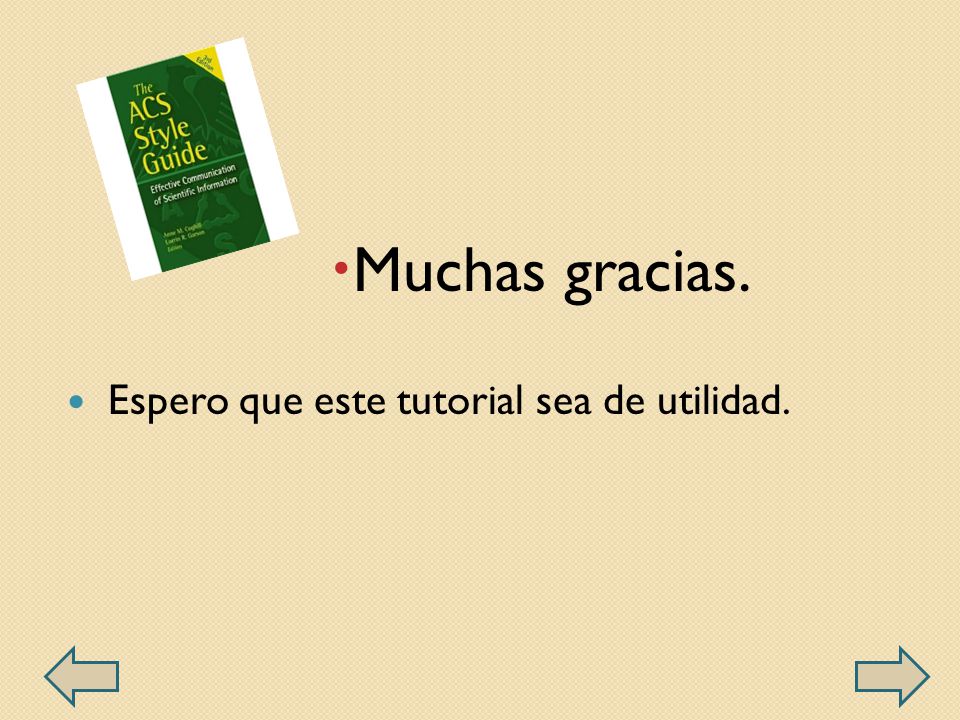 Muchas gracias. Espero que este tutorial sea de utilidad.