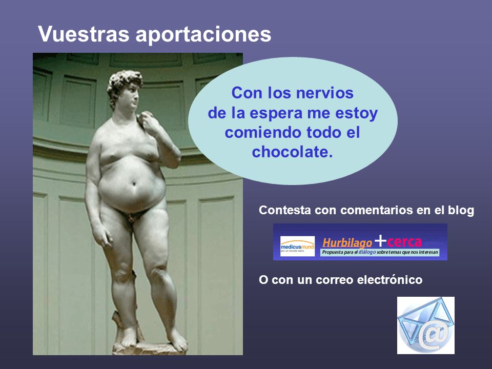 Con los nervios de la espera me estoy comiendo todo el chocolate.