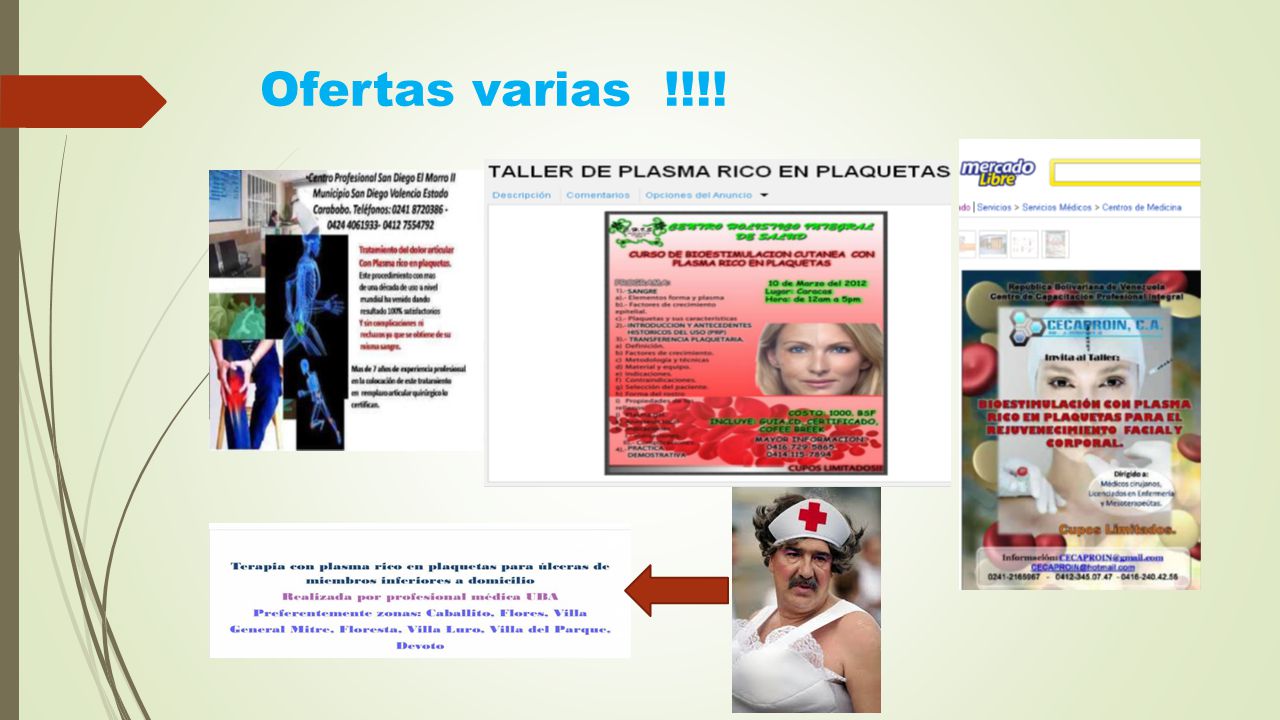 Ofertas varias !!!!