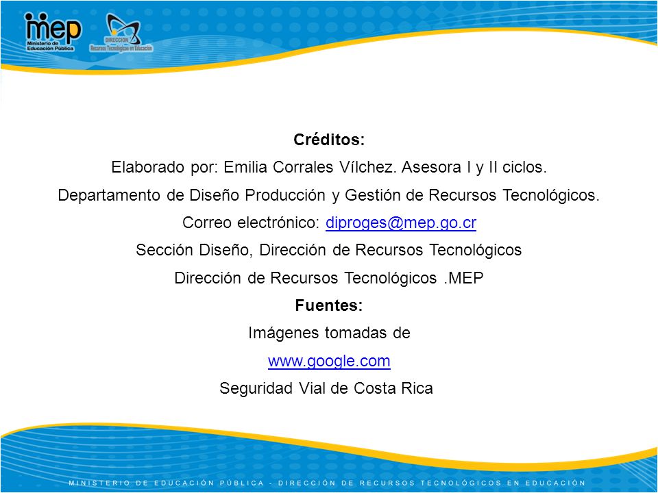 Elaborado por: Emilia Corrales Vílchez. Asesora I y II ciclos.