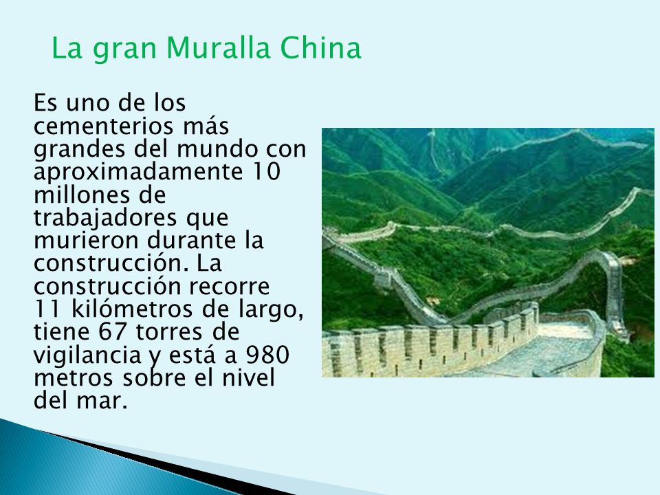 La gran Muralla China