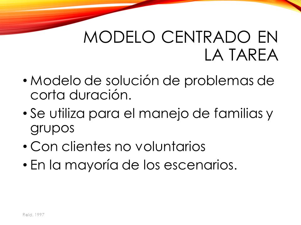 Modelo Centrado en la Tarea - ppt video online descargar