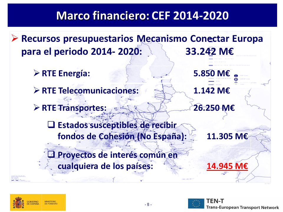 Marco financiero: CEF