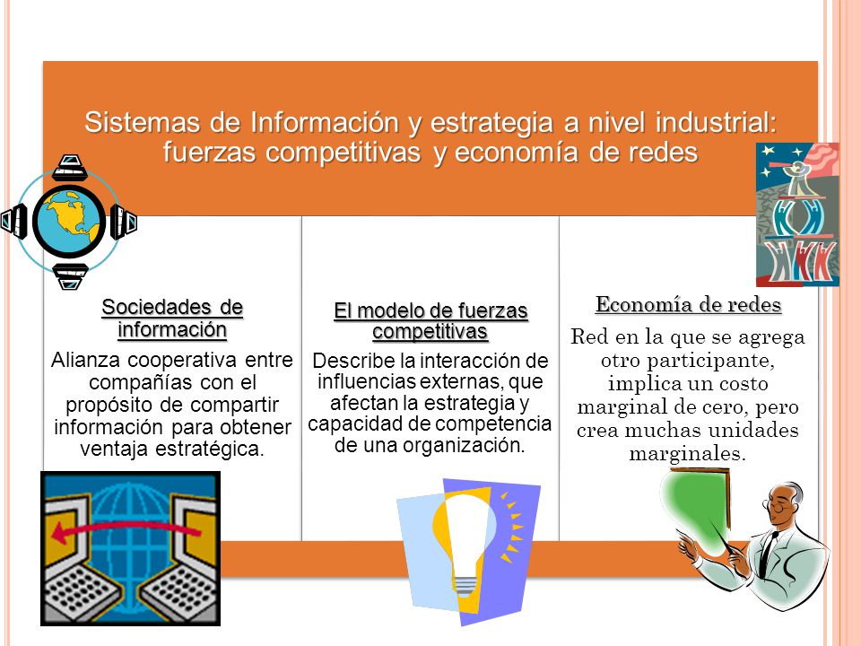 Sistemas de Información y estrategia a nivel industrial: fuerzas competitivas y economía de redes