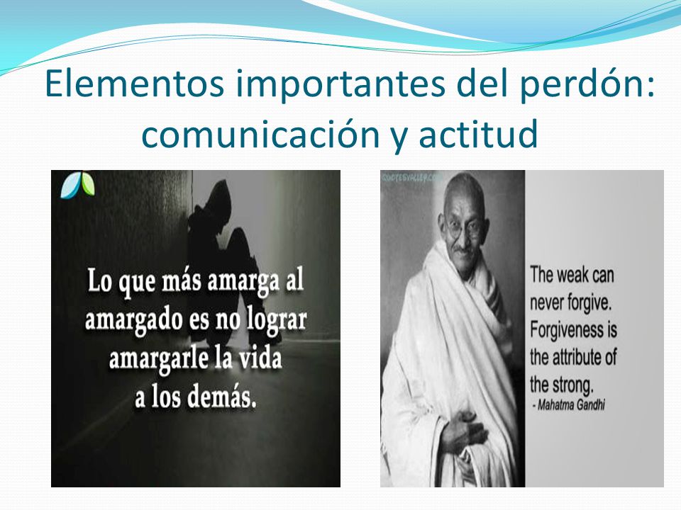 Elementos importantes del perdón: comunicación y actitud