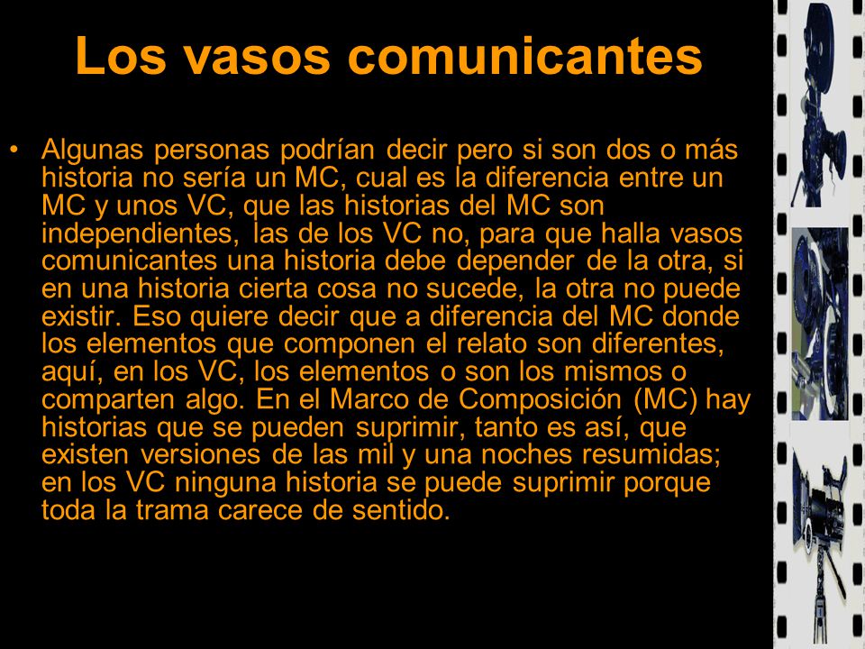 Los vasos comunicantes - ppt descargar