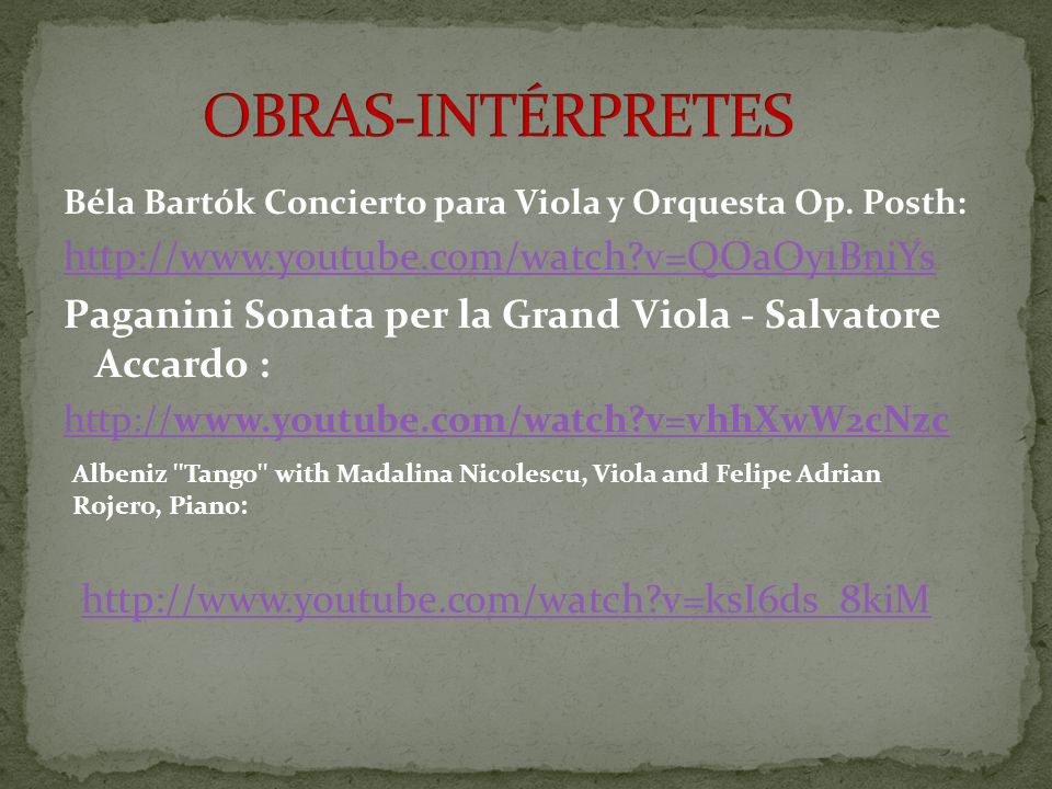 OBRAS-INTÉRPRETES   v=QOaOy1BniYs