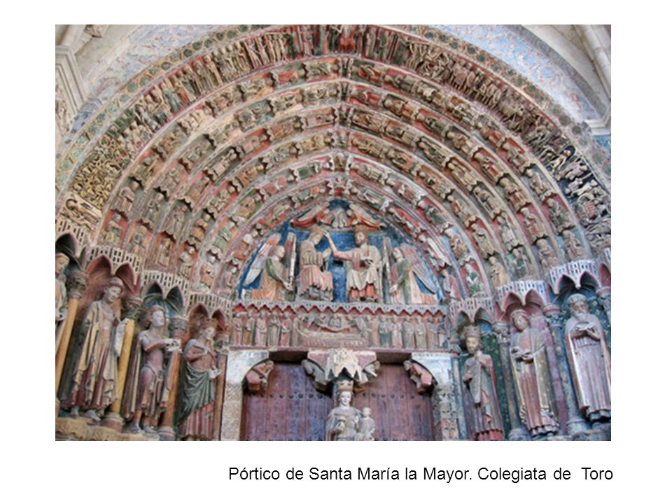 Pórtico de Santa María la Mayor. Colegiata de Toro