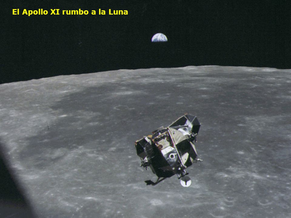 El Apollo XI rumbo a la Luna
