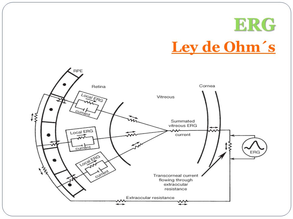 ERG Ley de Ohm´s Ley de ohm´s: un voltaje se genera cuando una corriente electrica atraviesa una resistencia.