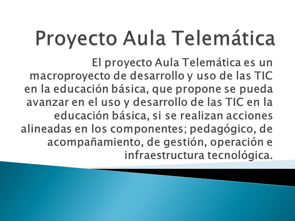 Proyecto Aula Telemática