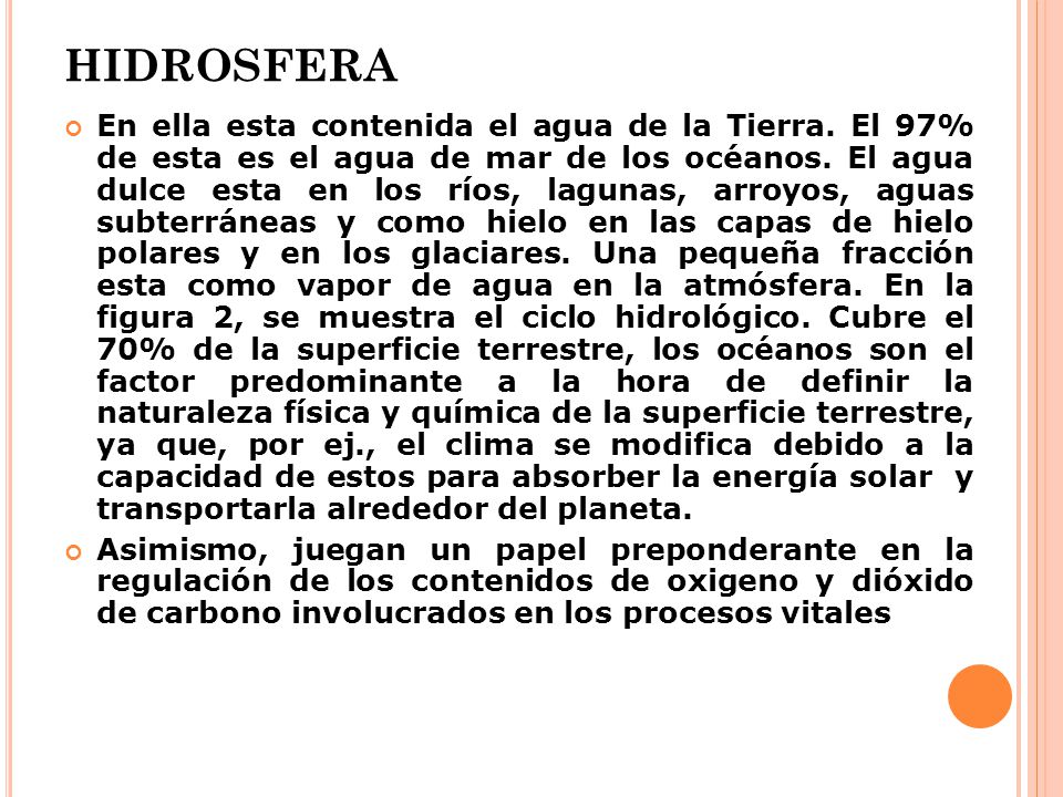 HIDROSFERA