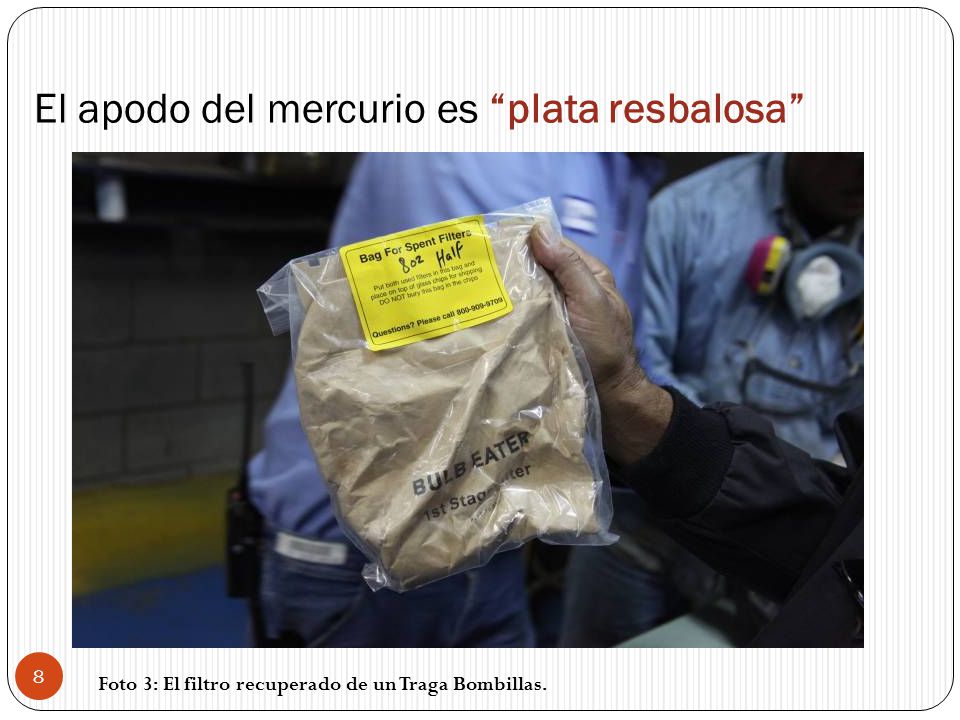 El apodo del mercurio es plata resbalosa