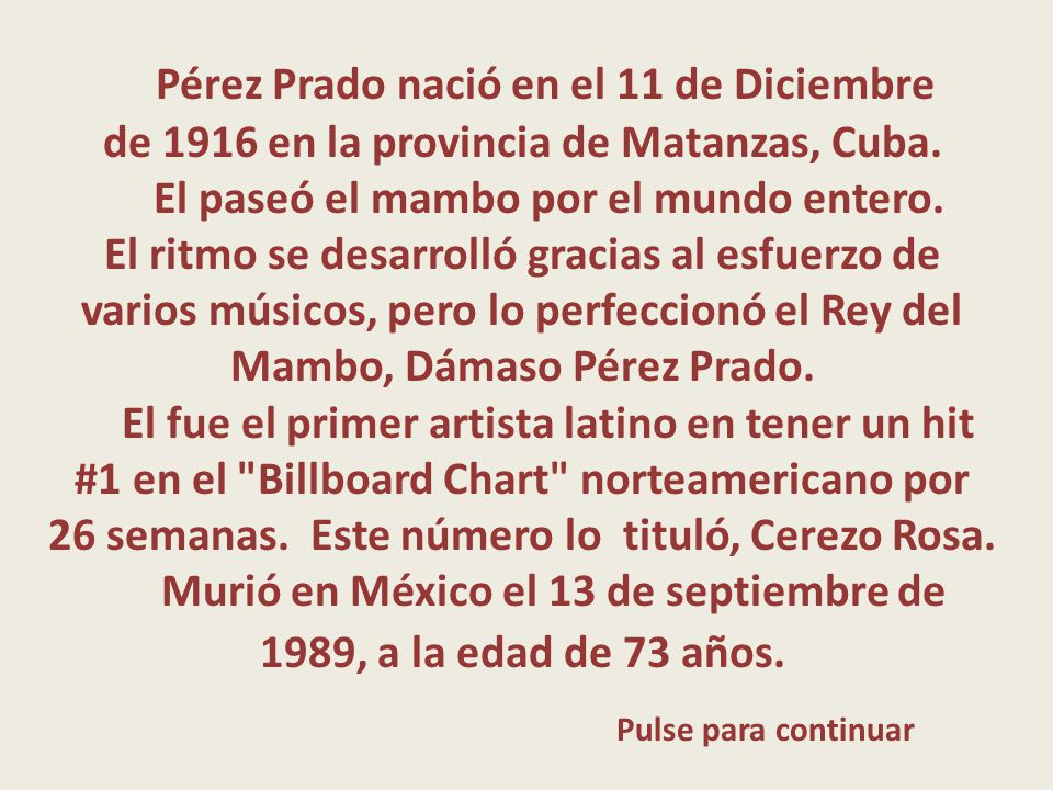 Murió en México el 13 de septiembre de 1989, a la edad de 73 años.