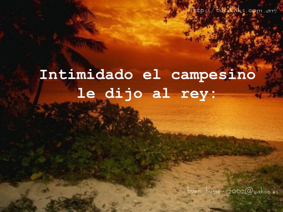 Intimidado el campesino
