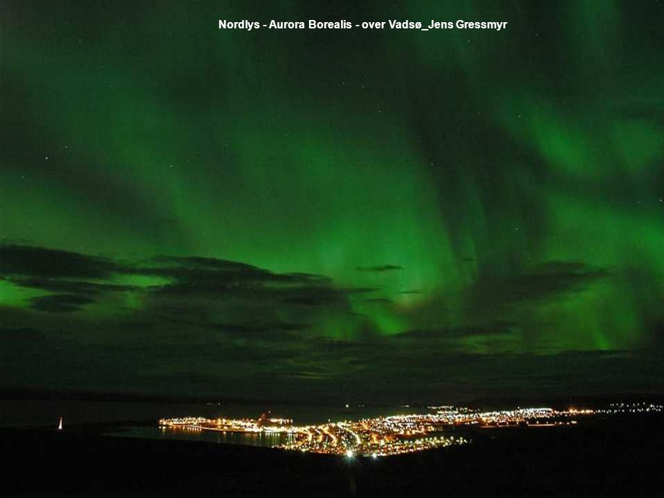 Nordlys - Aurora Borealis - over Vadsø_Jens Gressmyr