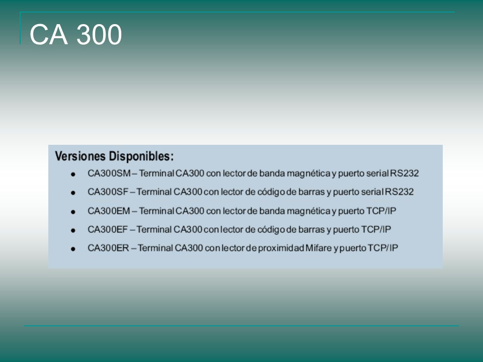 CA 300