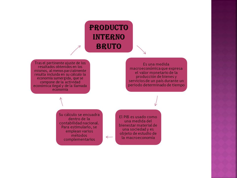 PRODUCTO INTERNO BRUTO