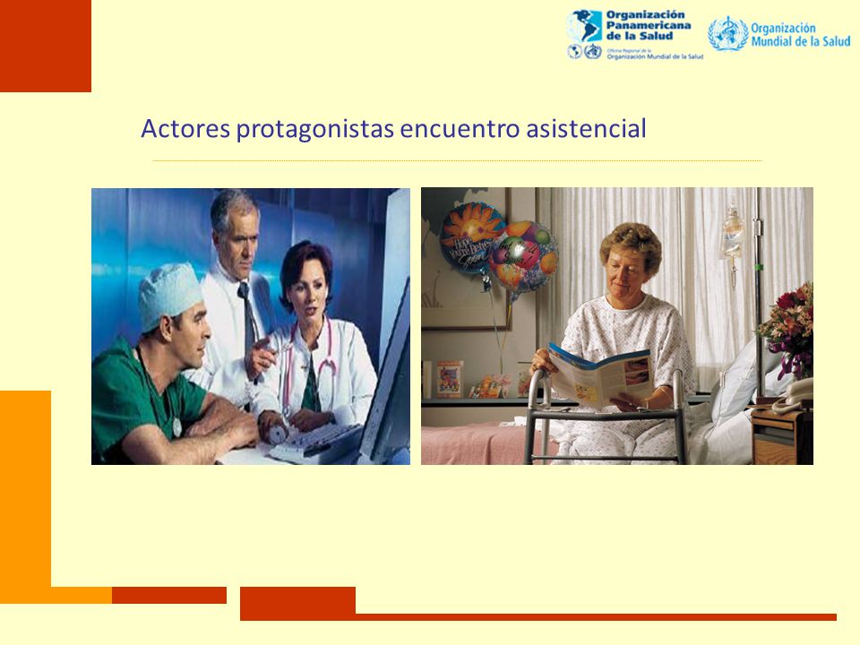 Actores protagonistas encuentro asistencial