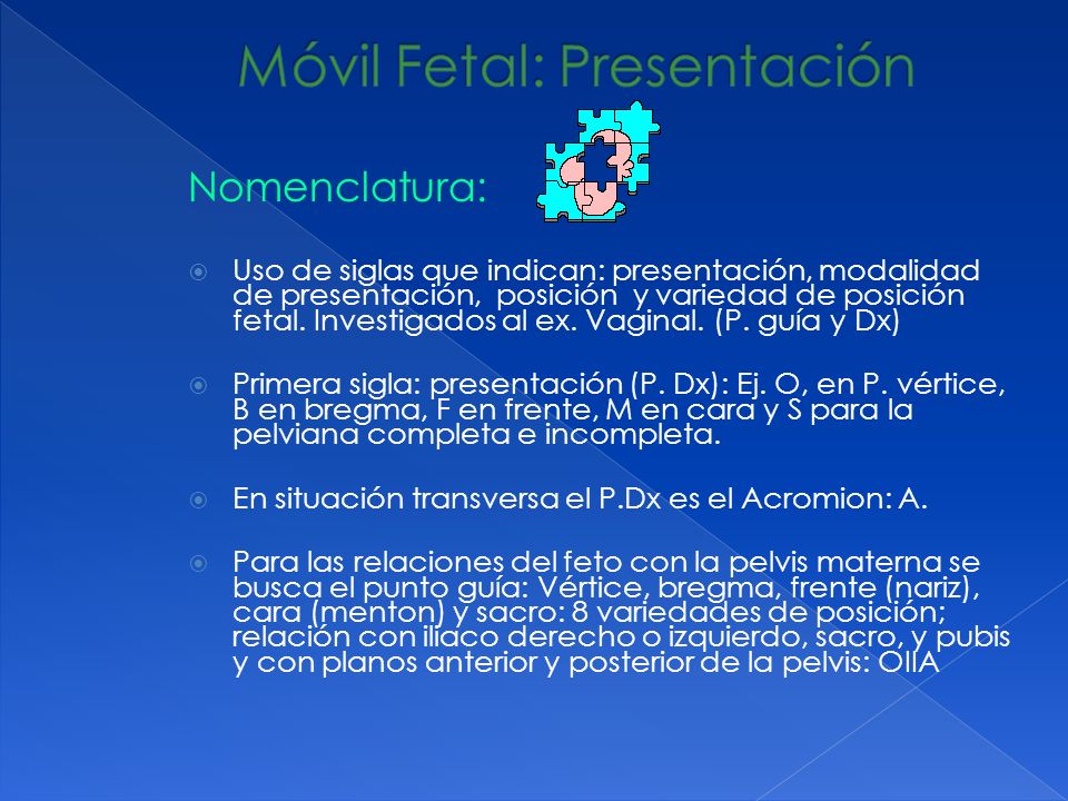 Móvil Fetal: Presentación