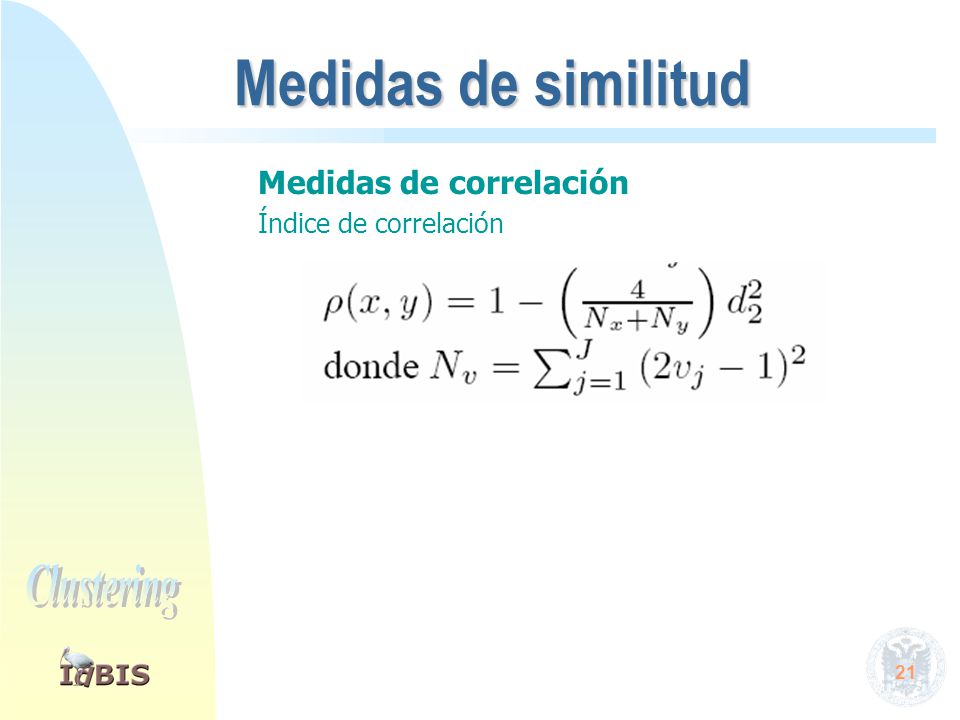 Medidas de similitud Modelos basados en Teoría de Conjuntos