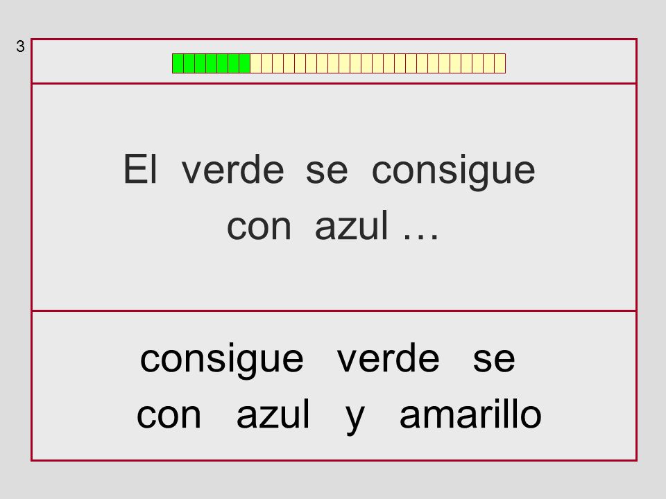 El verde se consigue con azul … consigue verde se con azul y amarillo