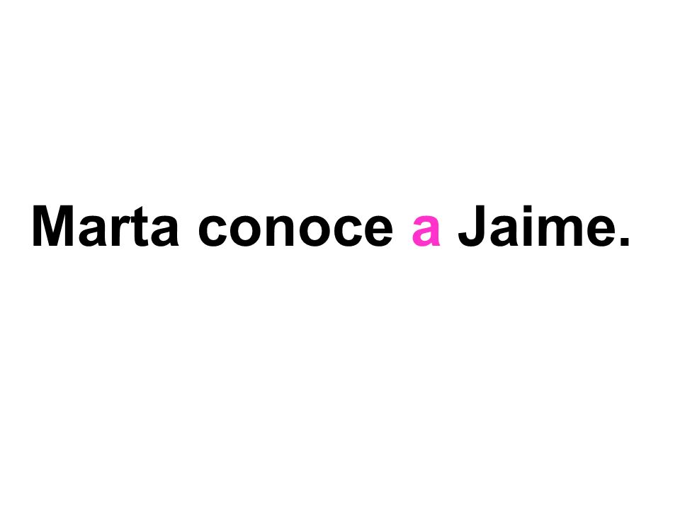 Marta conoce a Jaime.