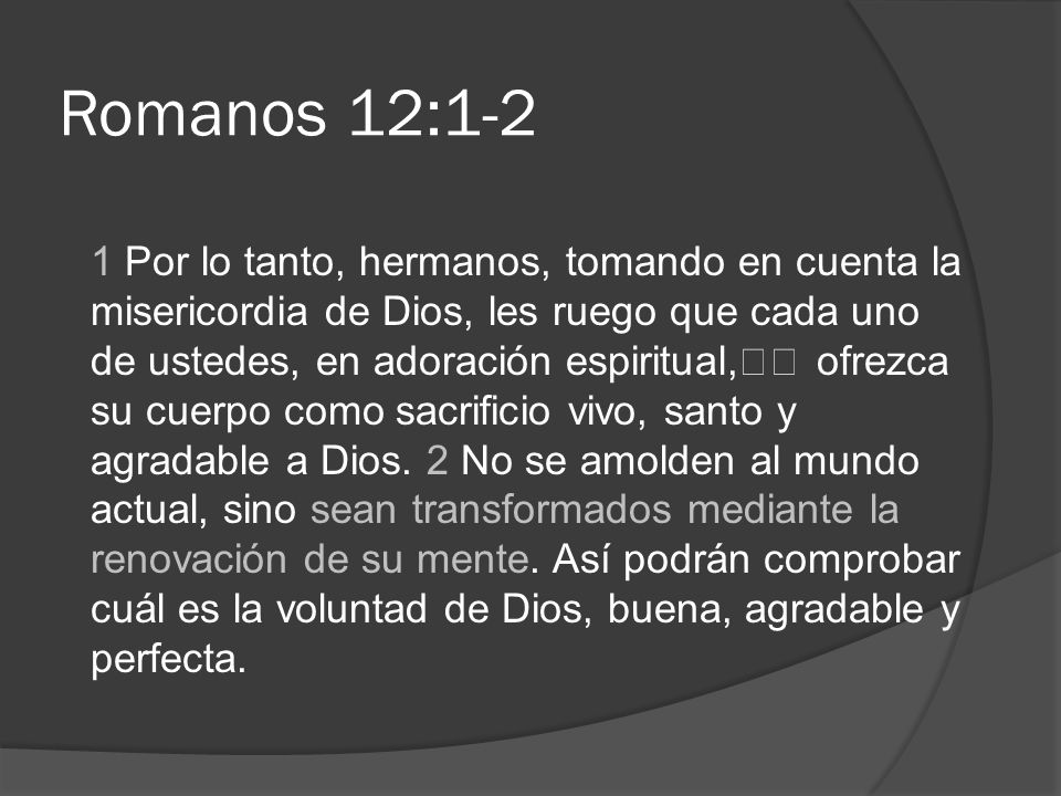 Romanos 12:1-2