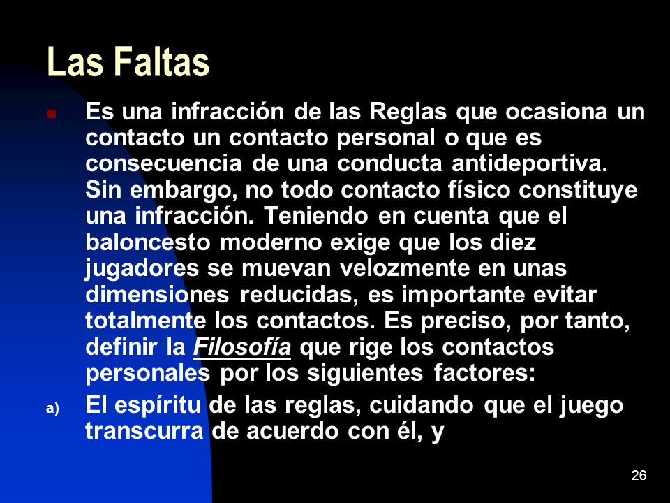 Las Faltas