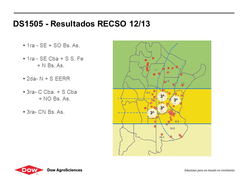 DS Resultados RECSO 12/13 1ra - SE + SO Bs. As.