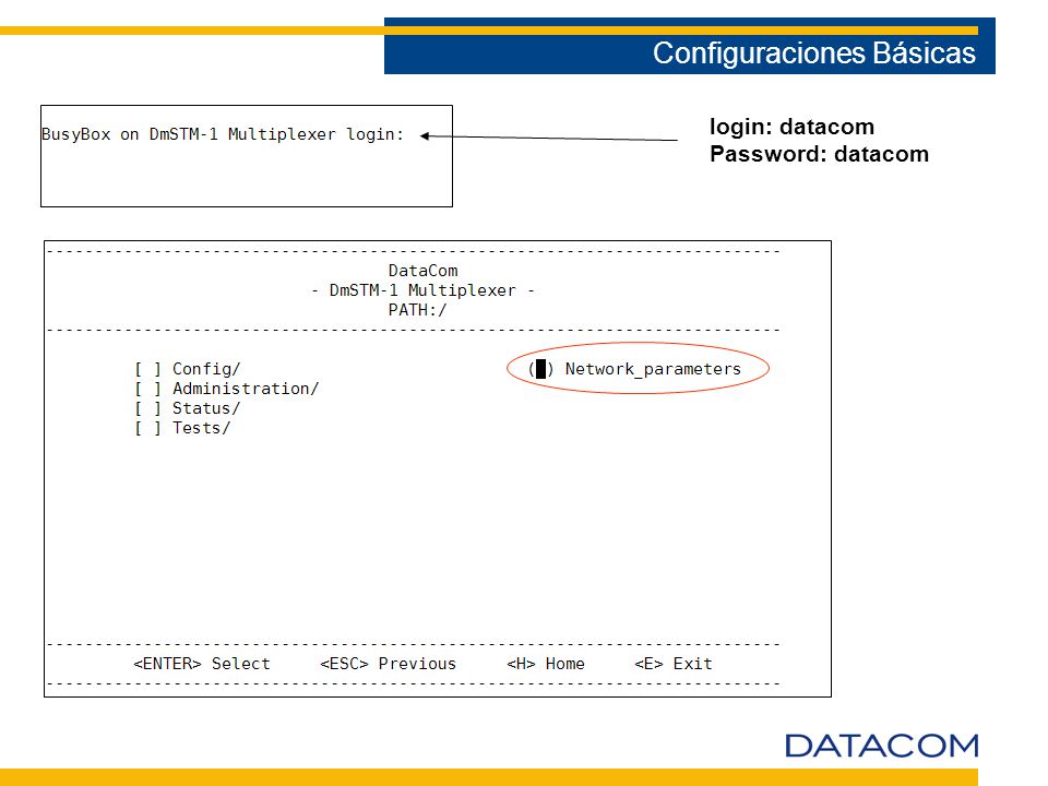 Configuraciones Básicas