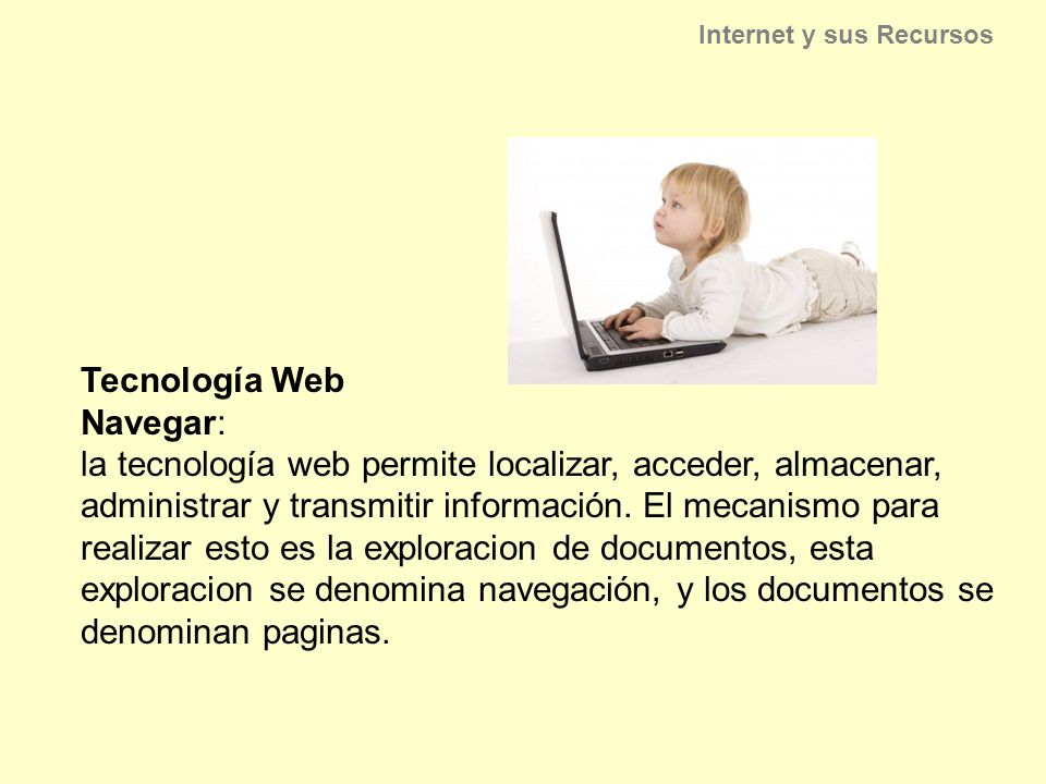 Tecnología Web Navegar: