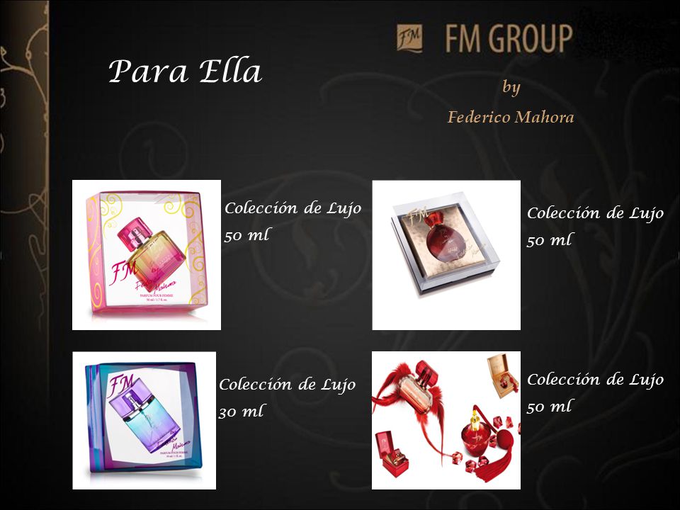 Para Ella by Federico Mahora Colección de Lujo Colección de Lujo 50 ml
