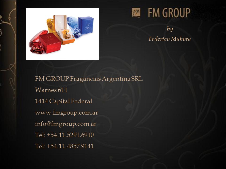 FM GROUP Fragancias Argentina SRL Warnes Capital Federal