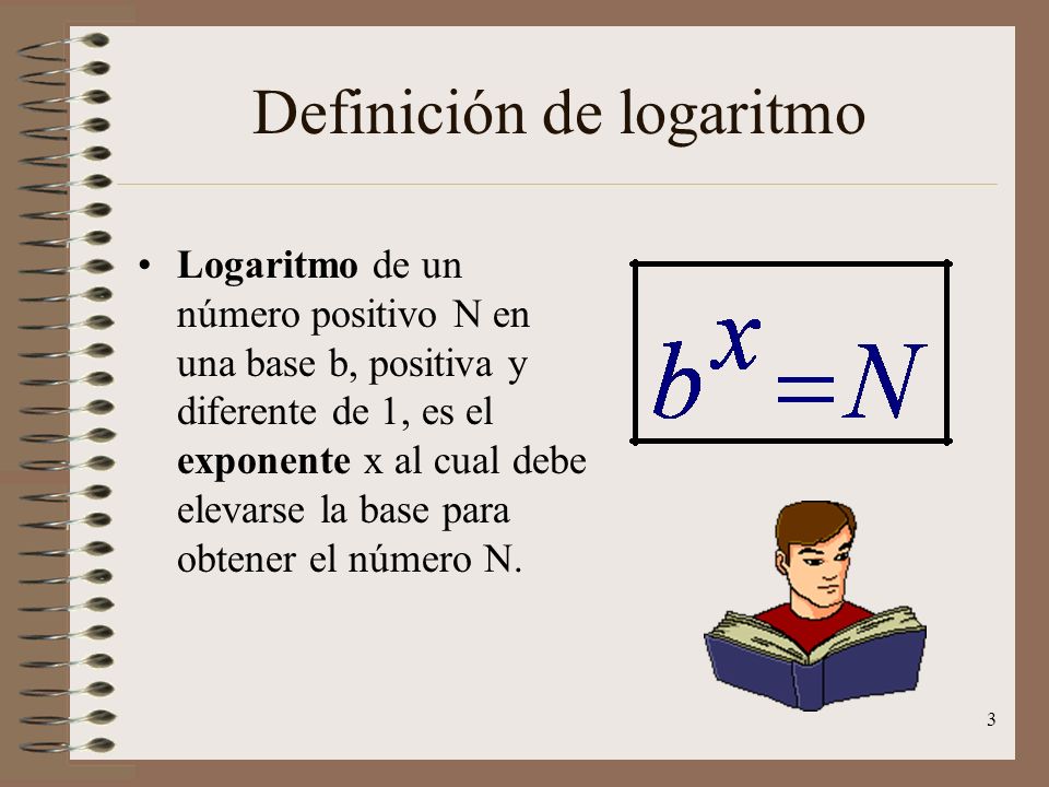 Definición de logaritmo