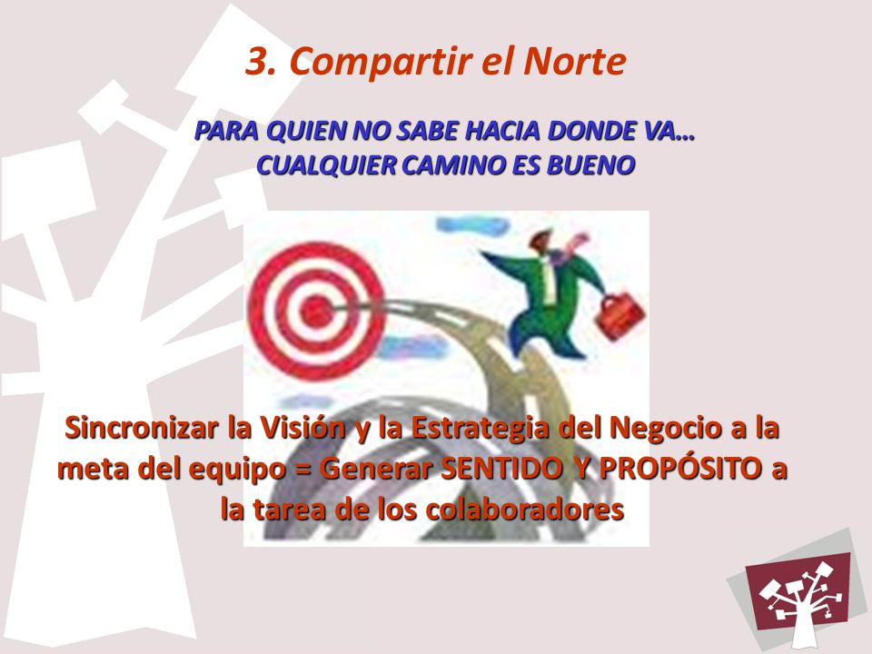 PARA QUIEN NO SABE HACIA DONDE VA… CUALQUIER CAMINO ES BUENO