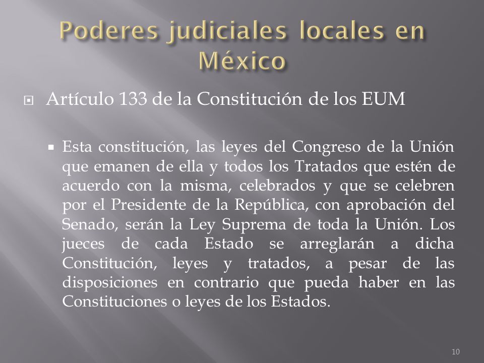 Poderes judiciales locales en México